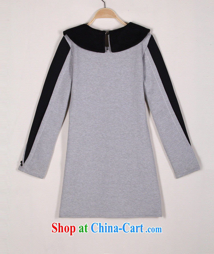Thin (NOS)XL female thick beauty loose in the pocket longer dresses Y 21,531 gray 4 XL/180 Jack left and right pictures, price, brand platters! Elections are good character, the national distribution, so why buy now enjoy more preferential! Health