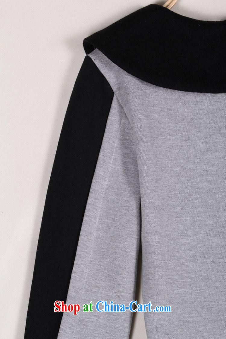 Thin (NOS)XL female thick beauty loose in the pocket longer dresses Y 21,531 gray 4 XL/180 Jack left and right pictures, price, brand platters! Elections are good character, the national distribution, so why buy now enjoy more preferential! Health
