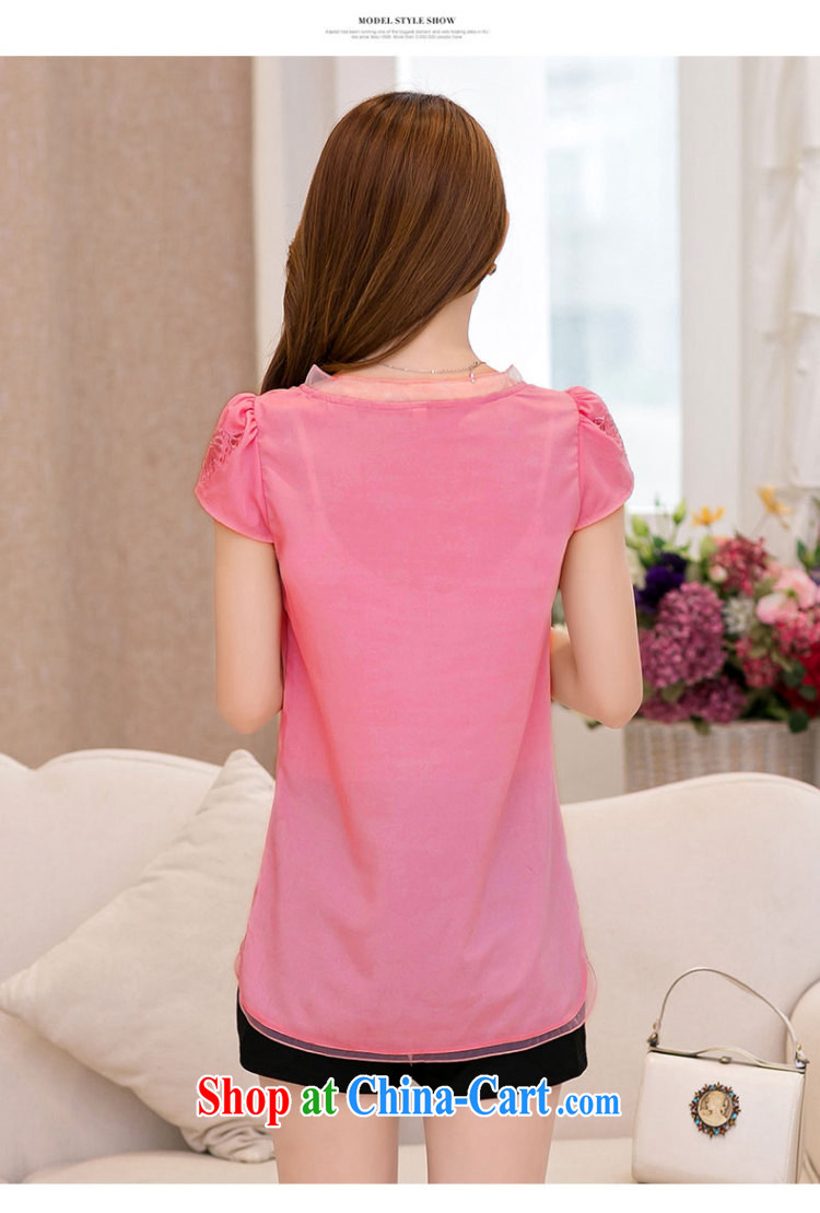 Sit back and relax, the year old female new 2015 summer new short-sleeved embroidery MOM load the code shirt rmsh 1539 pink 3 XL pictures, price, brand platters! Elections are good character, the national distribution, so why buy now enjoy more preferential! Health