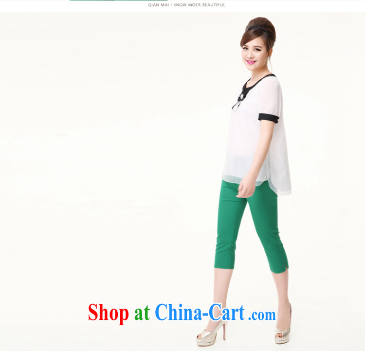 Slim, Mr Big, female 2014 summer new thick mm stylish sweet knocked color tile nails Pearl flower T pension 4392 white 6 XL pictures, price, brand platters! Elections are good character, the national distribution, so why buy now enjoy more preferential! Health