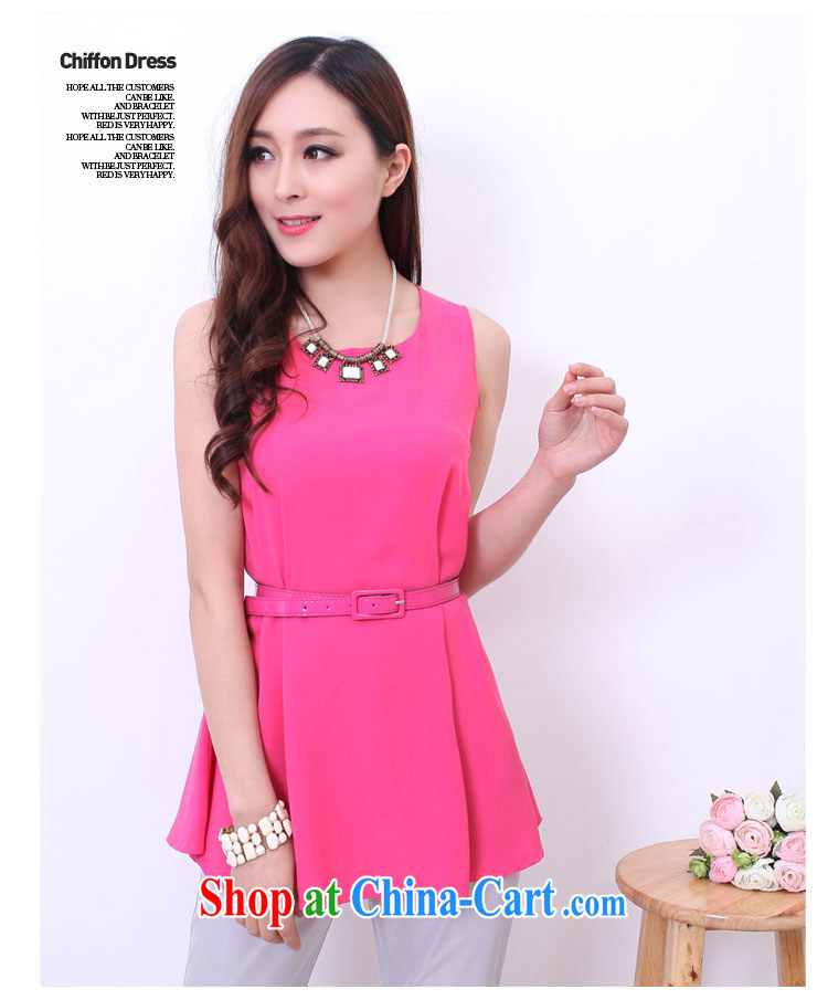 2015 mm thick summer wear new, snow-woven T King, women with relaxed and stylish snow woven shirts and indeed increase, no T-shirt T-shirt with belt by 1032 red 4 XL pictures, price, brand platters! Elections are good character, the national distribution, so why buy now enjoy more preferential! Health