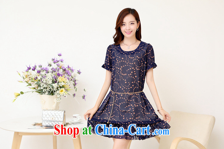 The Ju-Yee Nga summer larger female thick sister graphics thin floral floral short-sleeved snow woven dresses YJ 183 commercial toner XXXXL pictures, price, brand platters! Elections are good character, the national distribution, so why buy now enjoy more preferential! Health