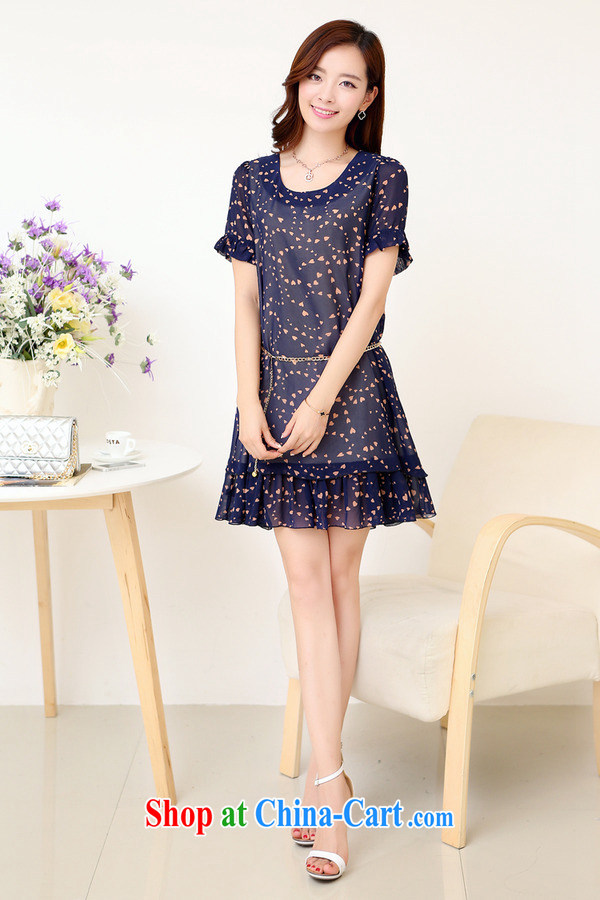 The Ju-Yee Nga summer larger female thick sister graphics thin floral floral short-sleeved snow woven dresses YJ 183 commercial toner XXXXL pictures, price, brand platters! Elections are good character, the national distribution, so why buy now enjoy more preferential! Health