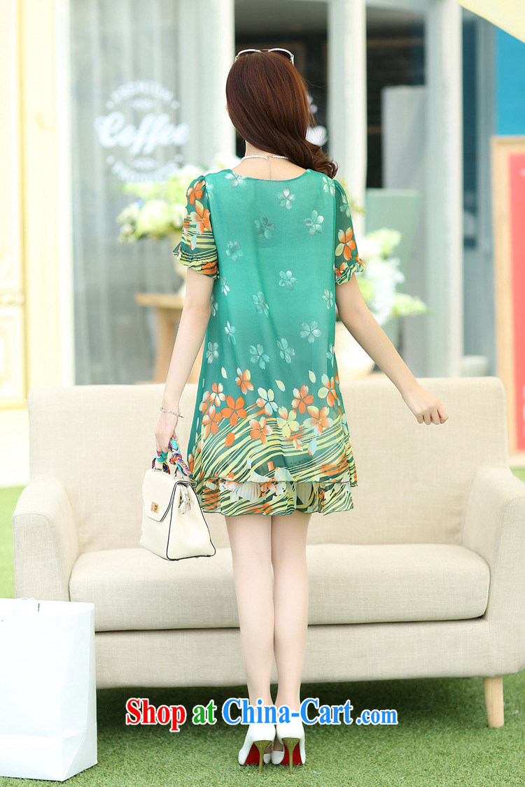 The Ju-Yee Nga summer larger female thick sister graphics thin floral floral short-sleeved snow woven dresses YJ 183 commercial toner XXXXL pictures, price, brand platters! Elections are good character, the national distribution, so why buy now enjoy more preferential! Health