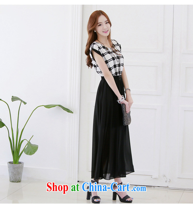 Constitution, and, indeed, women with thick sister 2015 new summer Korean bat sleeves grid stitching cultivating urban lady snow woven skirts dresses black 3 XL 160 - 175 Jack pictures, price, brand platters! Elections are good character, the national distribution, so why buy now enjoy more preferential! Health