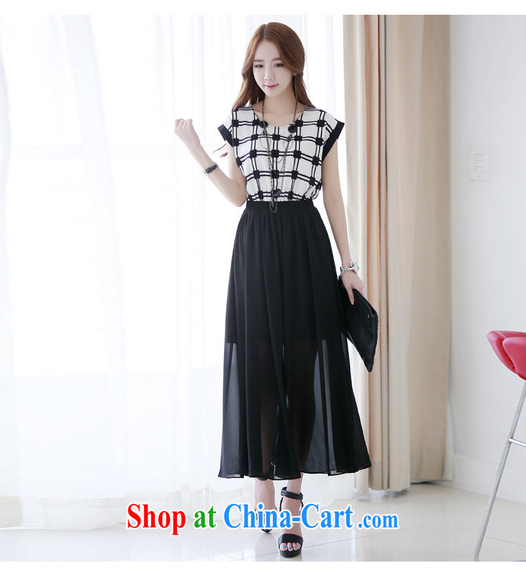 Constitution, and, indeed, women with thick sister 2015 new summer Korean bat sleeves grid stitching cultivating urban lady snow woven skirts dresses black 3 XL 160 - 175 Jack pictures, price, brand platters! Elections are good character, the national distribution, so why buy now enjoy more preferential! Health