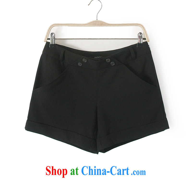 The 2014 code female pants thick mm summer large foreign trade, women in Europe and the original single pants shorts hot pants 4 black 12 (tile measurement pants contrast) pictures, price, brand platters! Elections are good character, the national distribution, so why buy now enjoy more preferential! Health