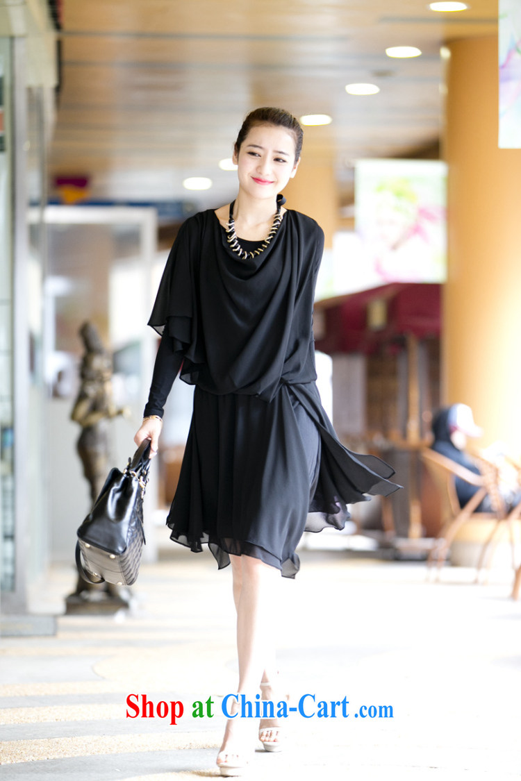 4 9 early in the Code women's clothing (explosive selling 6000 -- 2014 spring-loaded graphics thin goddess aura, dress black 50 yards (6 XL) pictures, price, brand platters! Elections are good character, the national distribution, so why buy now enjoy more preferential! Health