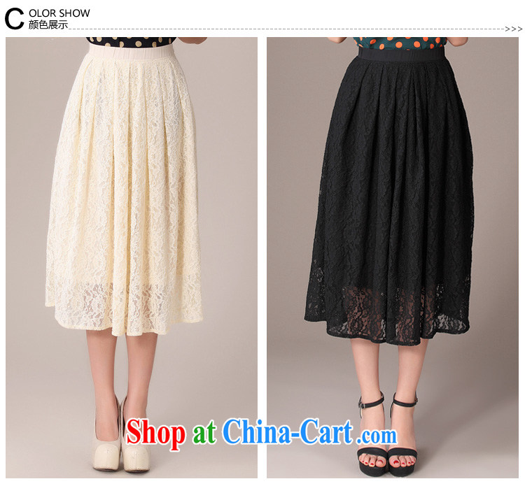 cheer for 2014 XL girls thick MM summer new, lace-thick sister graphics thin large code body long skirt, the 2035 black 2 XL pictures, price, brand platters! Elections are good character, the national distribution, so why buy now enjoy more preferential! Health
