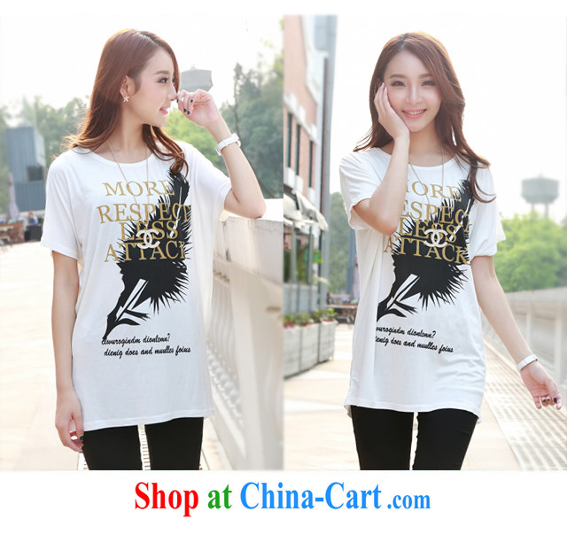 Simply stamp 2015 new Korean version thick mm larger loose bat sleeves, long-neck long-sleeved shirt T solid T-shirt T-shirt girls 1 white are code pictures, price, brand platters! Elections are good character, the national distribution, so why buy now enjoy more preferential! Health