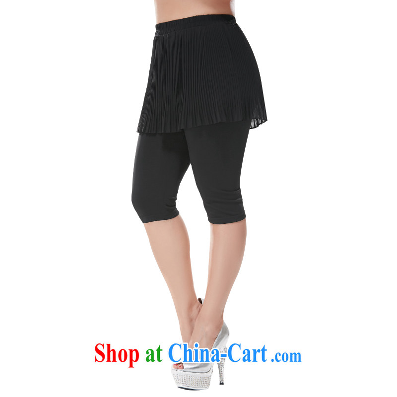 MsShe XL women 7 solid pants 2015 new graphics thin ice woven 100 hem dress pants 3661 black T 5, Susan Carroll, Ms Elsie Leung Chow (MSSHE), online shopping