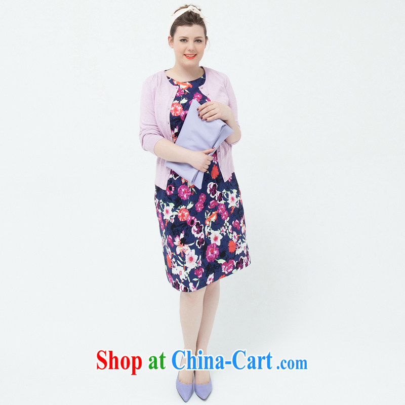 Tomnrabbit 2015 summer new products, ladies dress round neck sleeveless further skirt flower skirt B 087 photo color 3XL, Tomnrabbit, shopping on the Internet