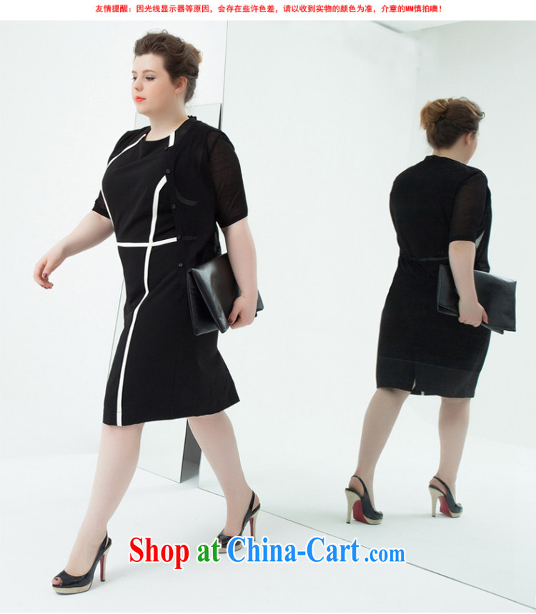The Tomnrabbit indeed increase, female sleeveless dresses beauty graphics thin thick mm double-coat solid black skirt XXXL pictures, price, brand platters! Elections are good character, the national distribution, so why buy now enjoy more preferential! Health