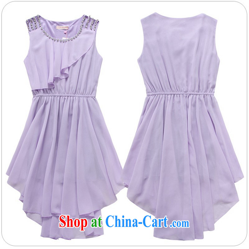 The delivery package as soon as possible e-mail 2014 summer new sweet light drill vest dress the code snow woven skirt is not rules dovetail small dress mm thick solid color skirt black 3 XL 165 - 175 jack, land is still the Yi, the code dress, and shopping on the Internet