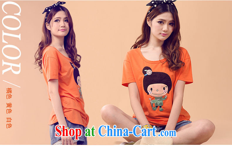 The Superintendent 2015 summer new female large, loose cotton short-sleeve T-shirt embroidery Korean girls 3030 m White L pictures, price, brand platters! Elections are good character, the national distribution, so why buy now enjoy more preferential! Health