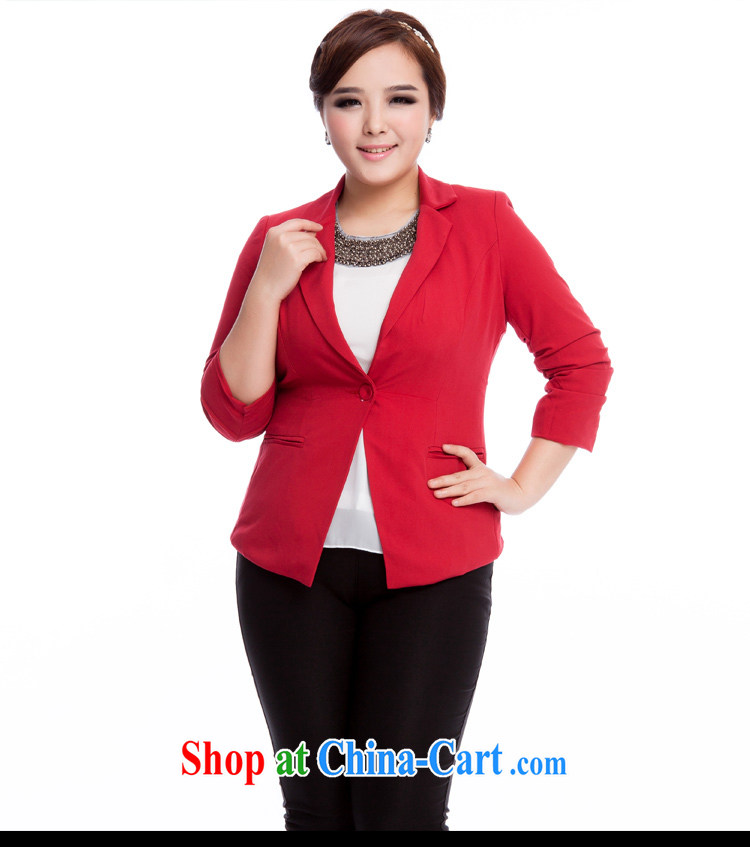 The Ting zhuangting fat people graphics thin 2015 spring new Korean version of the greater code female 7 sub-cuff career small suit jacket 5005 black 2 XL pictures, price, brand platters! Elections are good character, the national distribution, so why buy now enjoy more preferential! Health