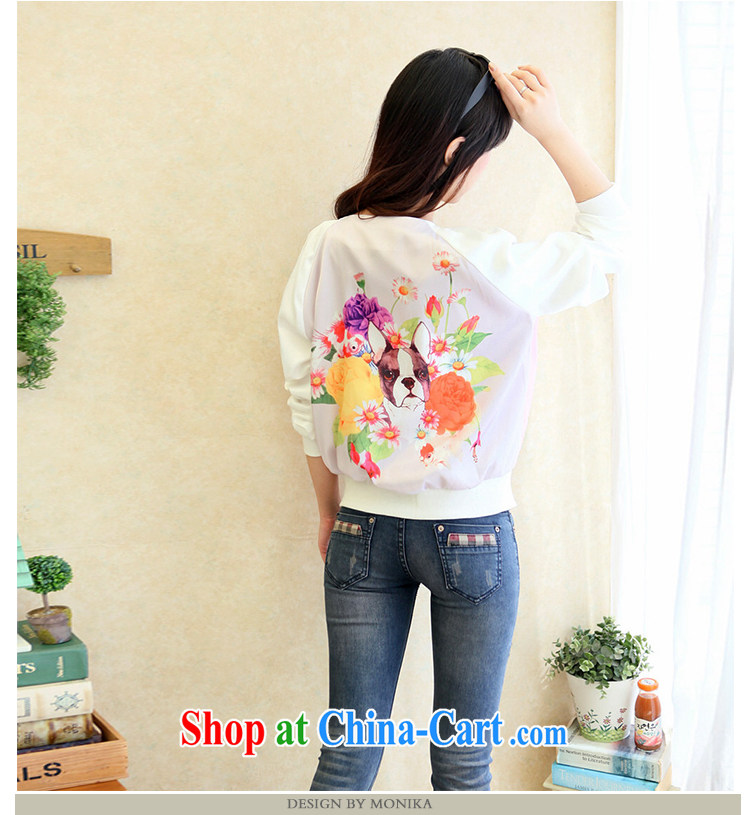 Moses Veronica XL girls 2014 new spring Korean version mm thick, card, color 100 ground graphics thin cardigan jacket Pearl Powder XXXL pictures, price, brand platters! Elections are good character, the national distribution, so why buy now enjoy more preferential! Health