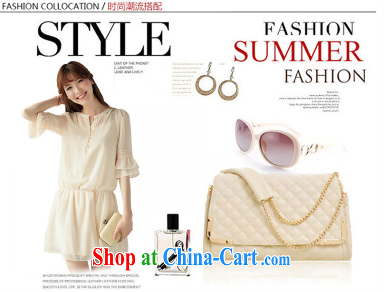 Mr. LEUNG Yuk 2014 spring and summer new, larger female Korean thick MM graphics thin 7 cuff short skirt M apricot M pictures, price, brand platters! Elections are good character, the national distribution, so why buy now enjoy more preferential! Health