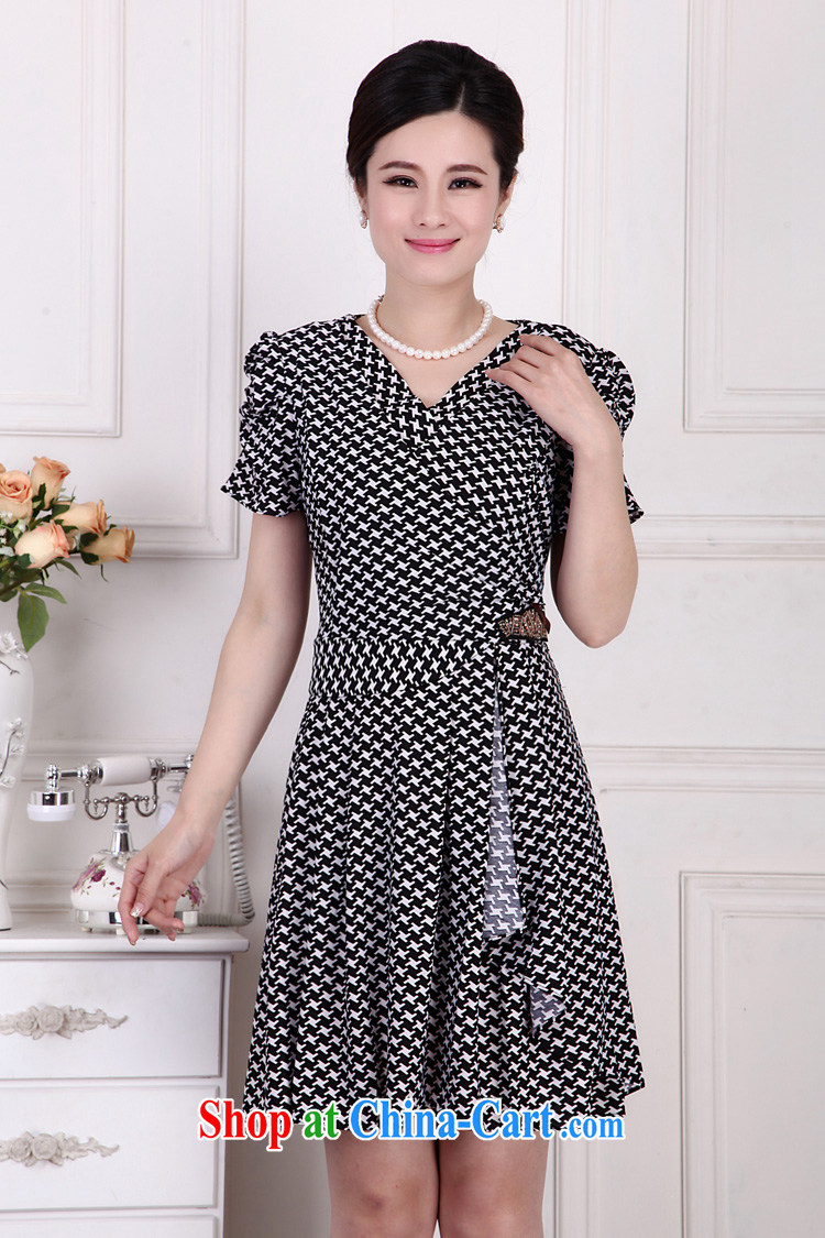 sea routes take new 1000 birds, cultivating graphics thin large code dresses Korean version of the greater code dress summer dresses 4151 - 4 black 1000 birds, 5 XL pictures, price, brand platters! Elections are good character, the national distribution, so why buy now enjoy more preferential! Health