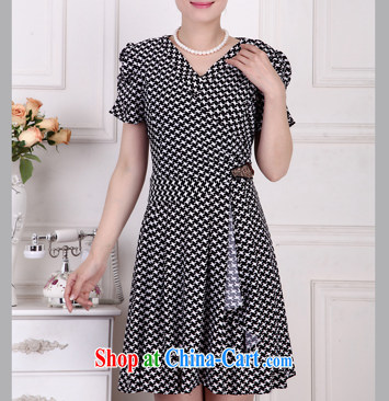 sea routes take new 1000 birds, cultivating graphics thin large code dresses Korean version of the greater code dress summer dresses 4151 - 4 black 1000 birds, 5 XL pictures, price, brand platters! Elections are good character, the national distribution, so why buy now enjoy more preferential! Health