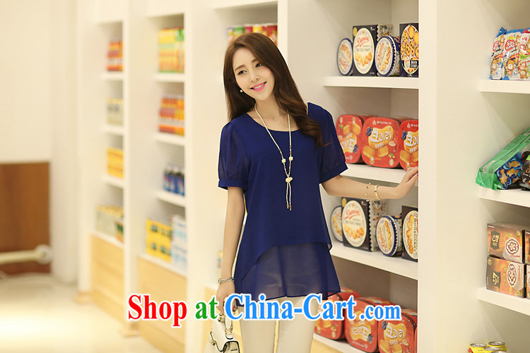 The code is female, summer new, summer 2014 Korean version, long-short-sleeved snow woven shirts solid shirt - YY 2401 purple 4 XL code pictures, price, brand platters! Elections are good character, the national distribution, so why buy now enjoy more preferential! Health