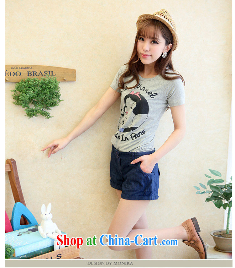 Moses Veronica XL female 2014 summer new, mm thick Korean video thin volume relaxing 100 ground jeans washable black XXL pictures, price, brand platters! Elections are good character, the national distribution, so why buy now enjoy more preferential! Health