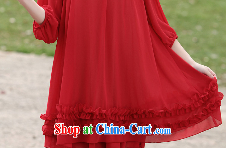 A test-ban 2015 summer new thick sister 100 ground Korean loose the fat XL leisure women snow woven dresses female blue-green 5 XL pictures, price, brand platters! Elections are good character, the national distribution, so why buy now enjoy more preferential! Health