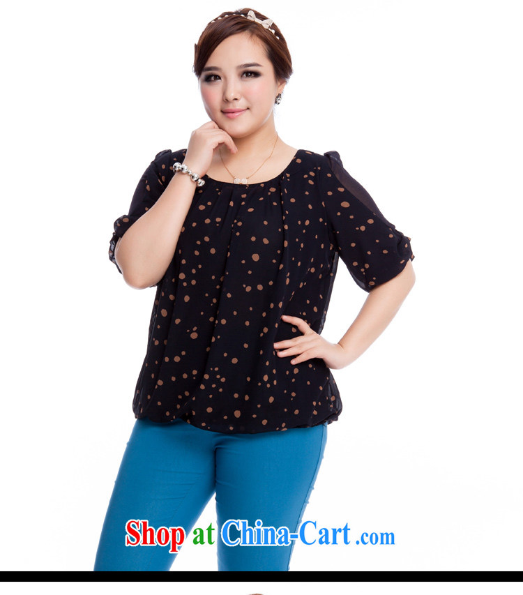 The Ting zhuangting fat people graphics thin 2015 spring and summer new products, female fashion style in stamp duty cuff snow woven shirts Q 6024 orange 5 XL pictures, price, brand platters! Elections are good character, the national distribution, so why buy now enjoy more preferential! Health