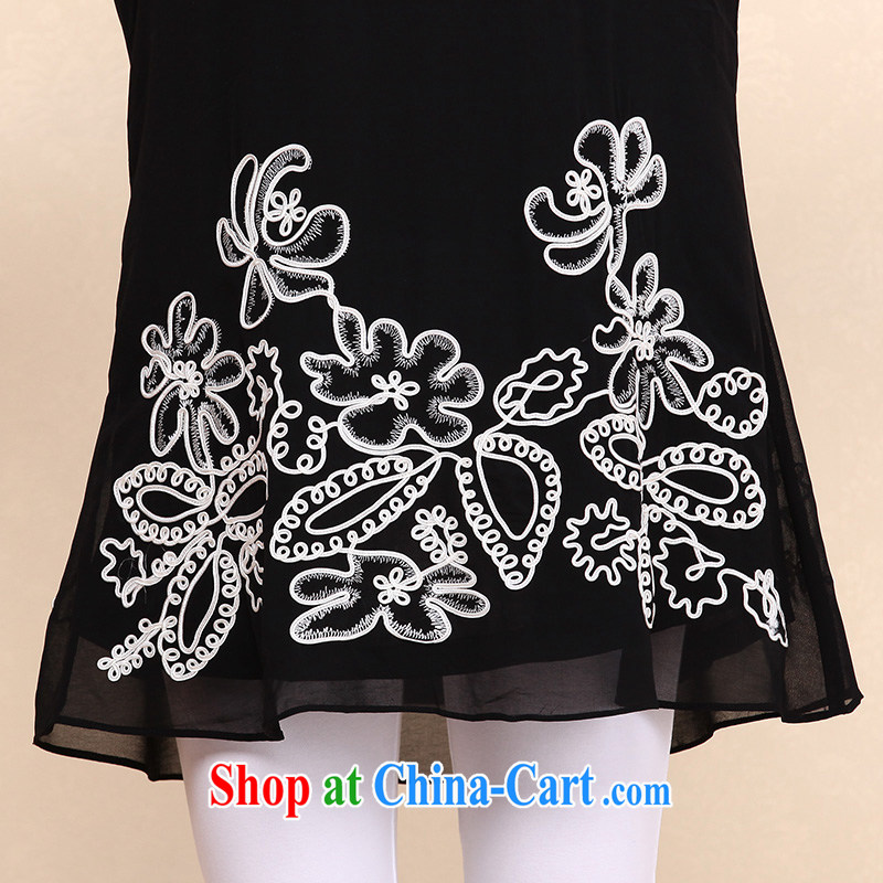 flower girl Isabelle 2015 thick MM summer new women is the XL video thin dolls for snow woven A field dresses female black 4 XL flowers, be the Isabel (Dufflsa), and, on-line shopping