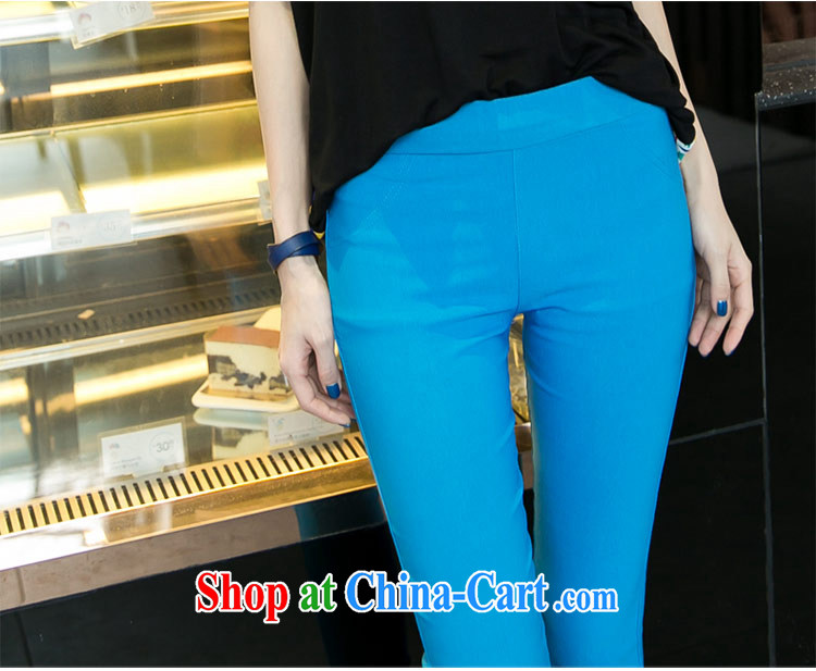 The honey and diverse new summer mm thick larger female stretch Elastic waist candy solid color trousers castor pants trousers women 8730 black XXXL pictures, price, brand platters! Elections are good character, the national distribution, so why buy now enjoy more preferential! Health