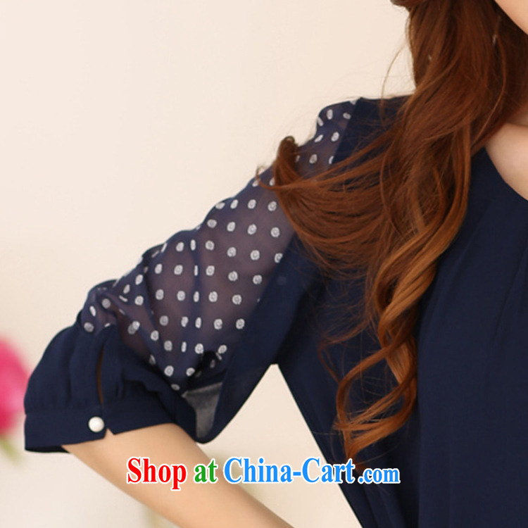 Scratches are present on the 2015 spring and summer new thick mm and indeed increase women cuff in Openwork wave point stamp snow woven shirts with round collar and fold the loose snow woven shirt blue XXL pictures, price, brand platters! Elections are good character, the national distribution, so why buy now enjoy more preferential! Health