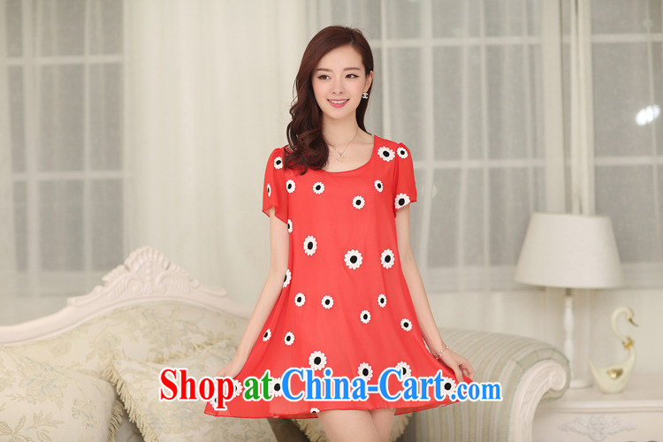 The US in the summer and indeed increase, female fat sister graphics thin loose snow woven embroidered short sleeve dresses MJ 069 black XXXL pictures, price, brand platters! Elections are good character, the national distribution, so why buy now enjoy more preferential! Health