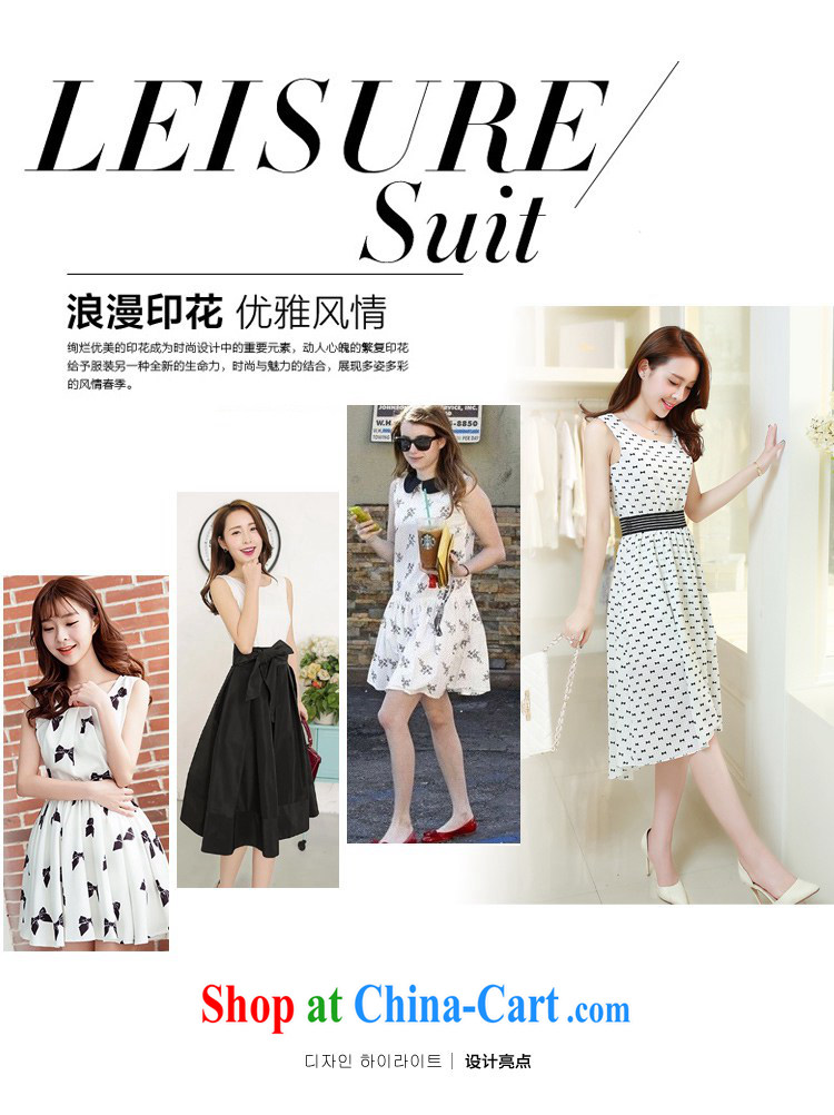 Mr Lai to slavery/Lislave summer 2015 new female Korean sleeveless stamp snow woven dresses skirt solid gq 935 white 2XL pictures, price, brand platters! Elections are good character, the national distribution, so why buy now enjoy more preferential! Health