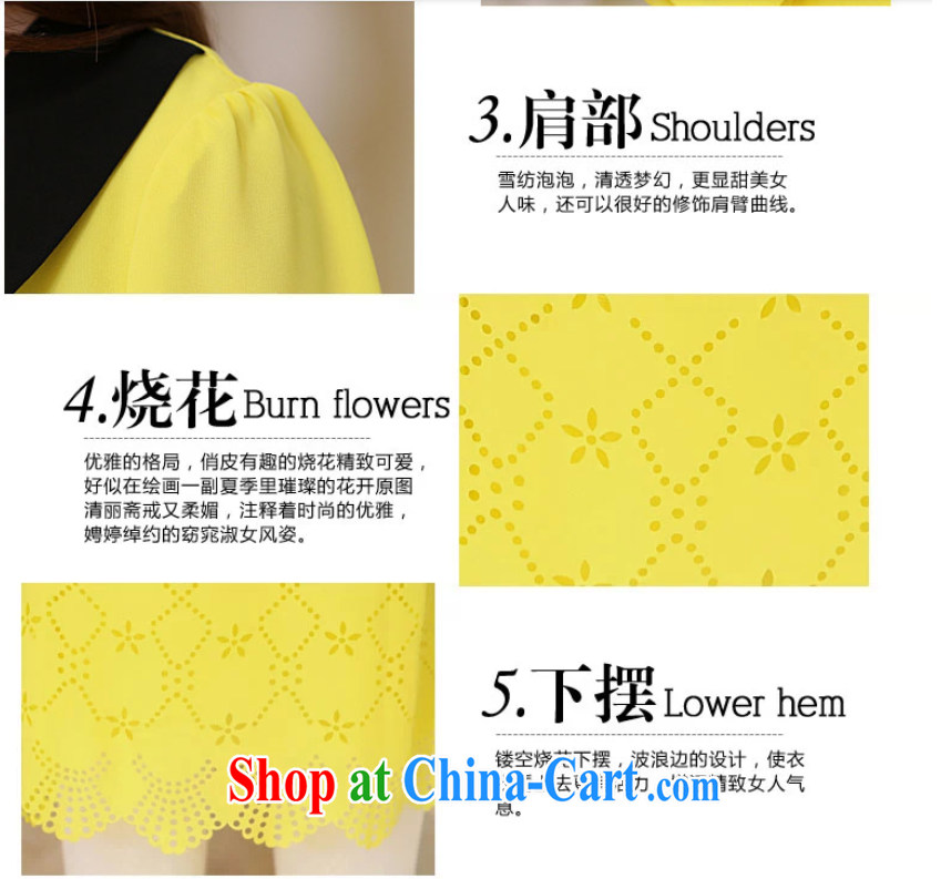Mei-chi-down flower 2015 new summer Korean lady dolls for biological Empty burning take loose the code thick MM short-sleeved snow-woven dresses 6091 #rose short-sleeved XXXXL pictures, price, brand platters! Elections are good character, the national distribution, so why buy now enjoy more preferential! Health