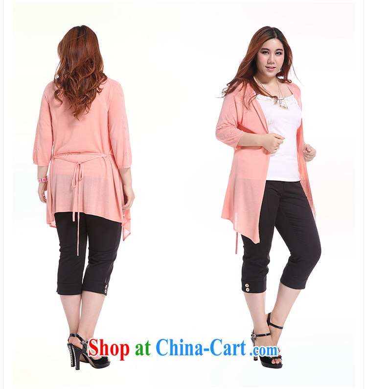 Slim Li-su summer 2014 new, larger female Korean version 100 V ground for thin Openwork long knitting cardigan Q 5081 pink XL pictures, price, brand platters! Elections are good character, the national distribution, so why buy now enjoy more preferential! Health