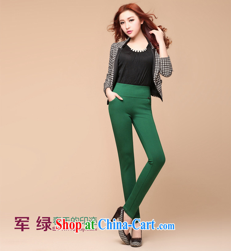 Donald Rumsfeld, summer 2015 new, larger female pants girls pants and stylish high-waist pants solid green valley 10,366 green 4 XL pictures, price, brand platters! Elections are good character, the national distribution, so why buy now enjoy more preferential! Health