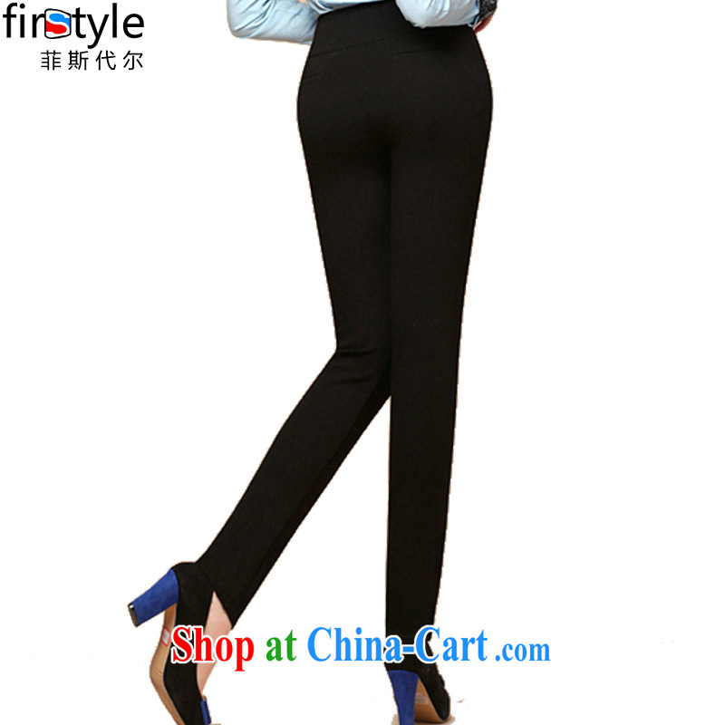 Donald Rumsfeld, the 2015 summer new, larger female pants girls pants and stylish high-waist pants solid green valley 10,366 green 4 XL, Donald Rumsfeld, and, on-line shopping