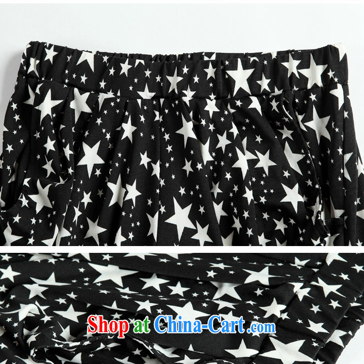 The delivery package as soon as possible by the hypertrophy, women 2014 new summer leisure, trouser press on 7 mm pants Stars stamp graphics thin 9 pants pants children black 4 XL 3 feet - 3 feet 3 pictures, price, brand platters! Elections are good character, the national distribution, so why buy now enjoy more preferential! Health