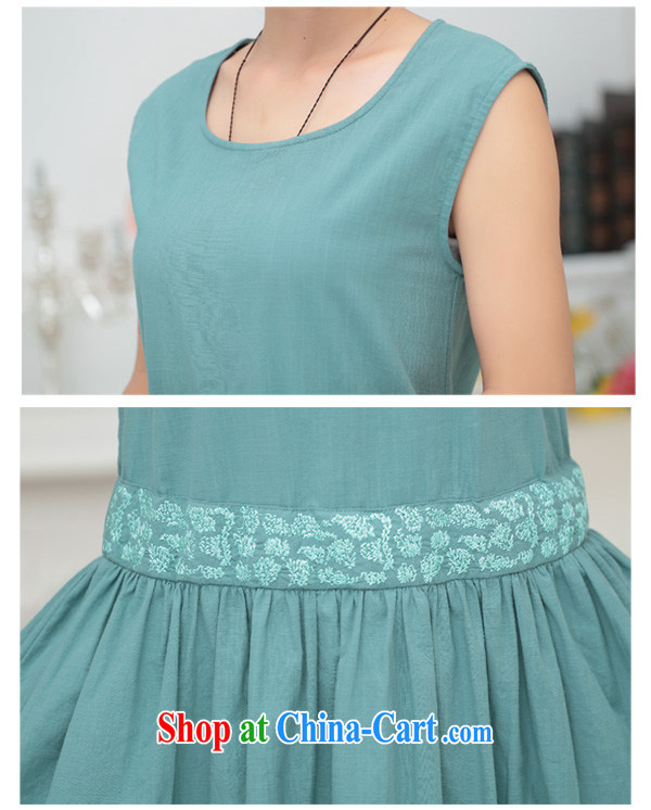 The Ju-Yee Nga larger female summer new thick sister dresses cotton the skirt YY 90,182 blue XXXL pictures, price, brand platters! Elections are good character, the national distribution, so why buy now enjoy more preferential! Health