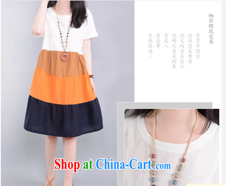 Kim Jong-il, Diana summer 2014 Korean version the code female leisure knocked color tile graphics thin dresses LYC 1520 orange XXL pictures, price, brand platters! Elections are good character, the national distribution, so why buy now enjoy more preferential! Health