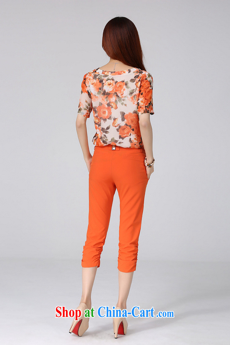 Constitution, XL girls 7 pants 2015 new thick mm video thin spring thin Korean Beauty orange 7 pants thick sister, trouser press OL trousers orange 2 XL pictures, price, brand platters! Elections are good character, the national distribution, so why buy now enjoy more preferential! Health