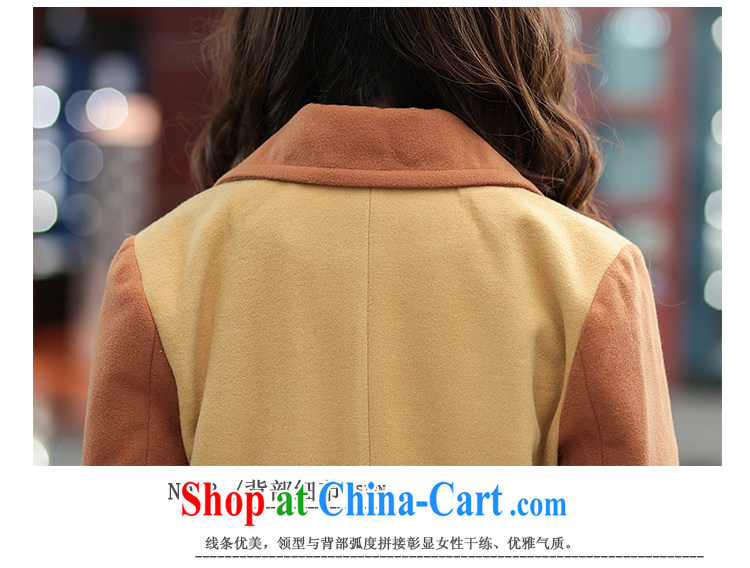 Mephidross economy honey, 2014 autumn and winter clothing new Korean version of the greater code female double row two tablets for the collar on T-shirt is gross jacket women 5102 khaki-colored XXXXL pictures, price, brand platters! Elections are good character, the national distribution, so why buy now enjoy more preferential! Health