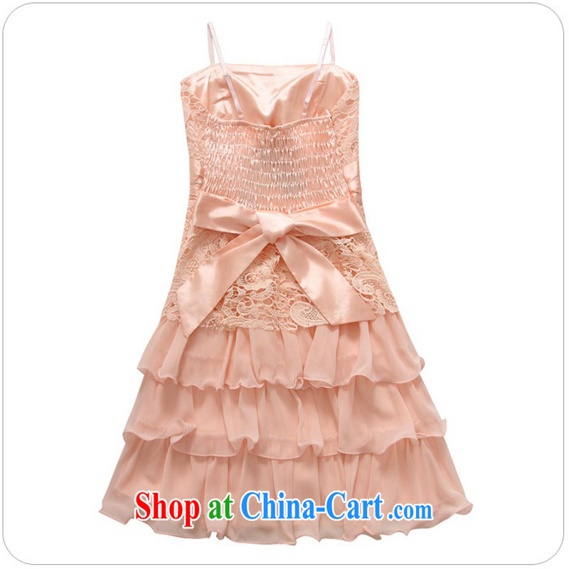 The delivery package as soon as possible e-mail 2014 new summer wear and elegant lace straps skirt sister's bridal dresses larger Evening Dress cake dresses wedding dress Princess dress black 3 XL, land is still the Yi, the code dress, and shopping on the Internet