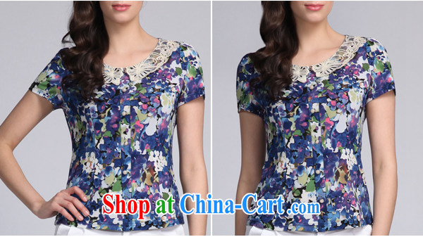 Bo-li European Women spring 2015 New Product round style beauty simple knitted shirts female 21,371 blue M pictures, price, brand platters! Elections are good character, the national distribution, so why buy now enjoy more preferential! Health