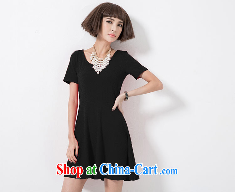 The honey and diverse new summer mm thick larger female American wind graphics thin beauty round-collar short-sleeve 100 hem dresses women 8754 purple XL pictures, price, brand platters! Elections are good character, the national distribution, so why buy now enjoy more preferential! Health