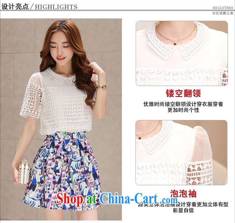 Cloud advisory committee International Yi 2015 summer new Korean Beauty lapel skirt package short-sleeve men lace skirt set 867 color pictures S pictures, price, brand platters! Elections are good character, the national distribution, so why buy now enjoy more preferential! Health