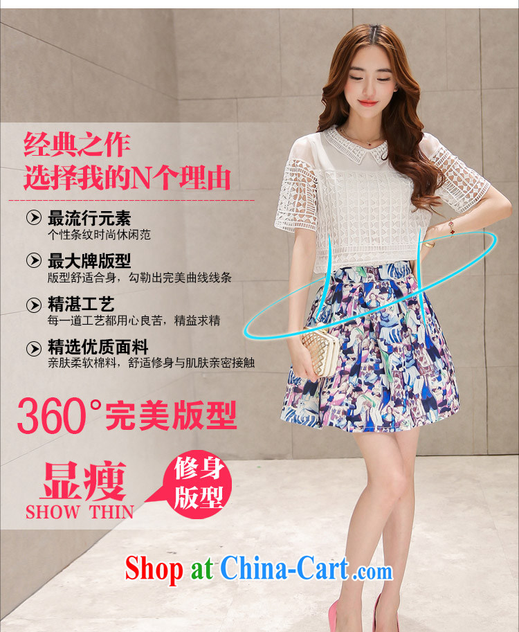 Cloud advisory committee International Yi 2015 summer new Korean Beauty lapel skirt package short-sleeve men lace skirt set 867 color pictures S pictures, price, brand platters! Elections are good character, the national distribution, so why buy now enjoy more preferential! Health