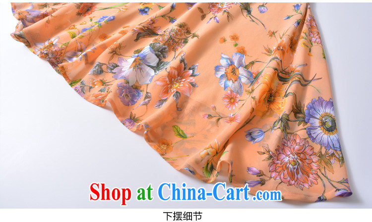 cheer for 2014 XL girls thick MM summer new, Lady flowers thick sister graphics thin large short-sleeve dress 2112 pink 2 XL pictures, price, brand platters! Elections are good character, the national distribution, so why buy now enjoy more preferential! Health
