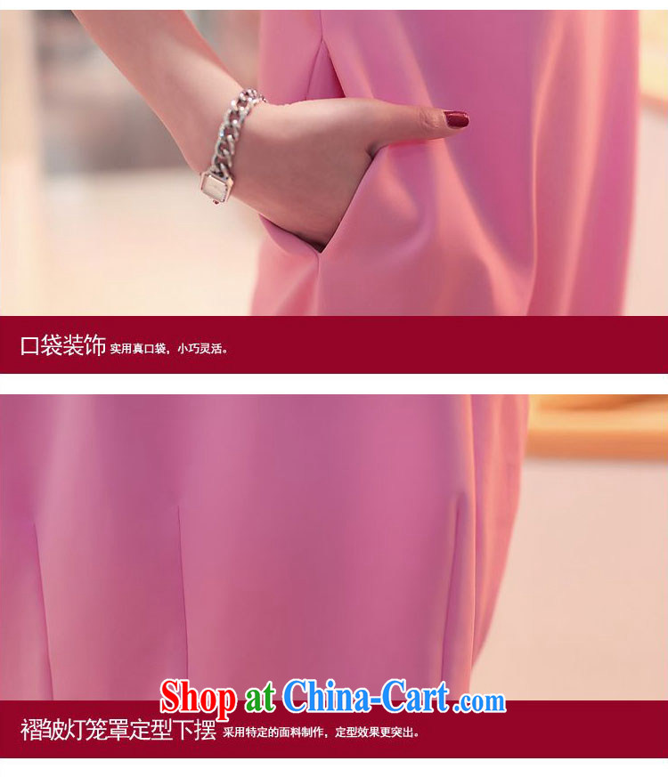 The PTLONG Code women summer 2014 new dress mm thick and fat XL lantern skirts pink XXXL pictures, price, brand platters! Elections are good character, the national distribution, so why buy now enjoy more preferential! Health