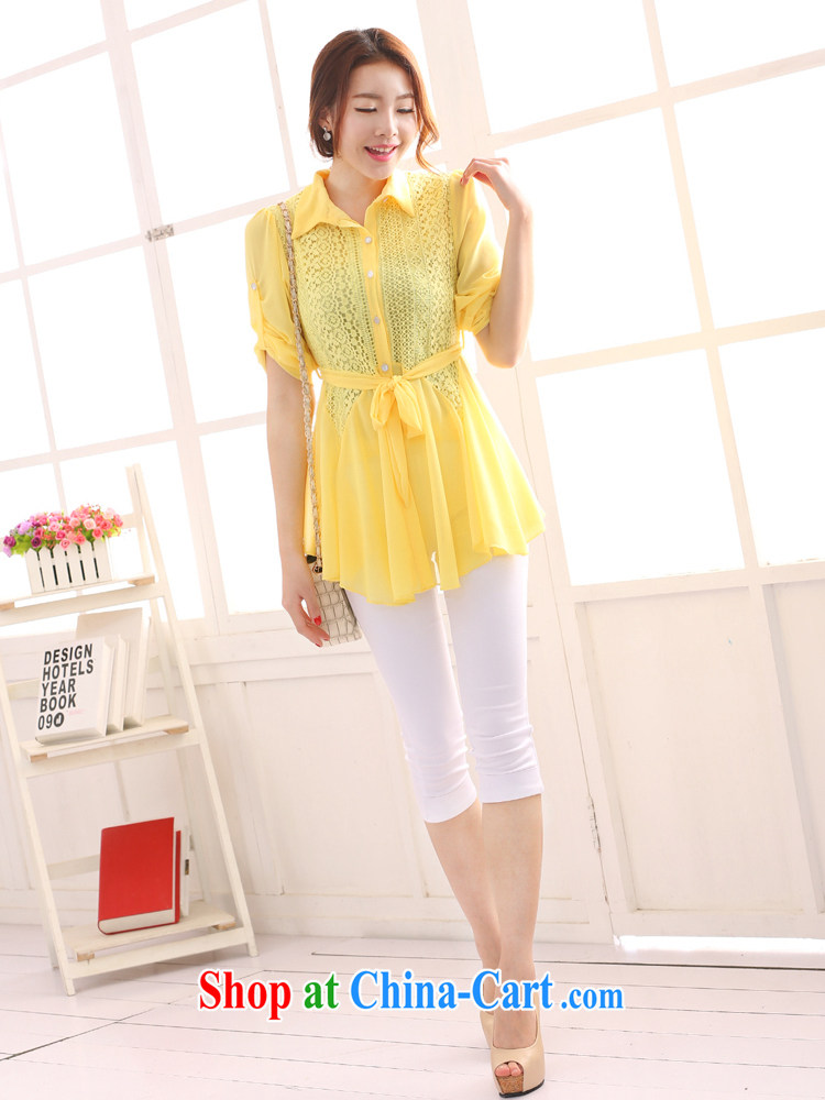 gel beads 2015 new women, women who are decorated bubble cuff stitching lace snow woven shirts yellow XXL pictures, price, brand platters! Elections are good character, the national distribution, so why buy now enjoy more preferential! Health